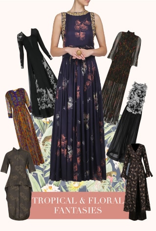 Tropical & Floral Fantasies Dresses