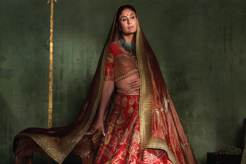 Masaba Red Lehenga