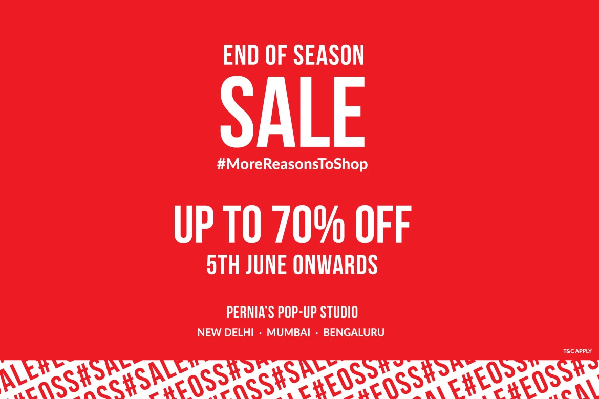 End of Season Sale at Pernia's Pop-Up shop