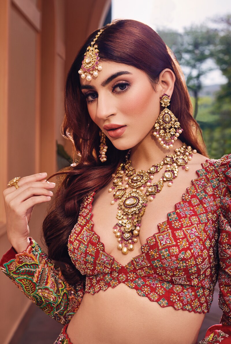 Embroidered Lehenga Set