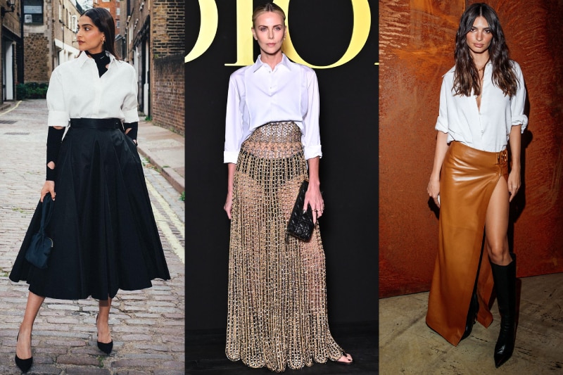 Ways to style a white shirt