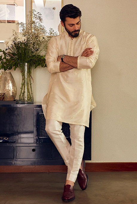 Fawad Khan Ivory Kurta