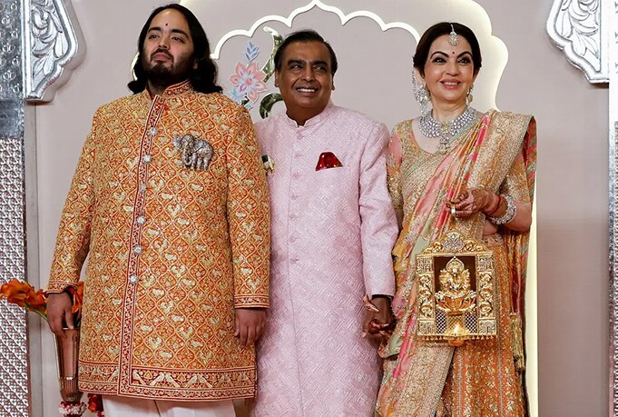Anant Ambani &Radhika Merchant