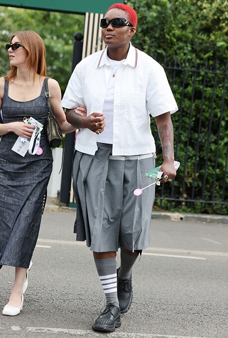 Arlo Parks at Wimbledon Fashion 2024