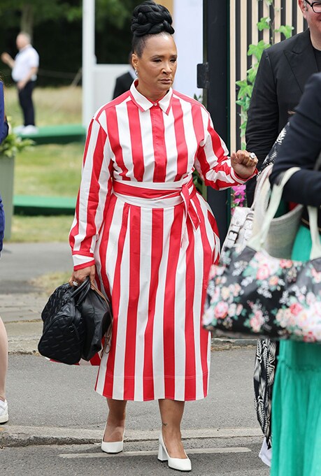 Golda Rusheuvel at Wimbledon Fashion 2024