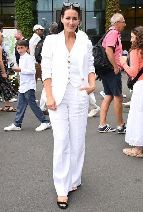 Kirsty Gallacher at Wimbledon Fashion 2024