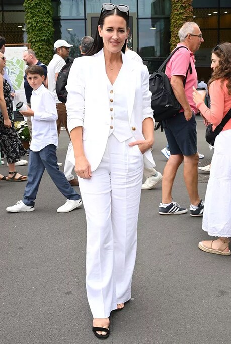 Kirsty Gallacher at Wimbledon Fashion 2024