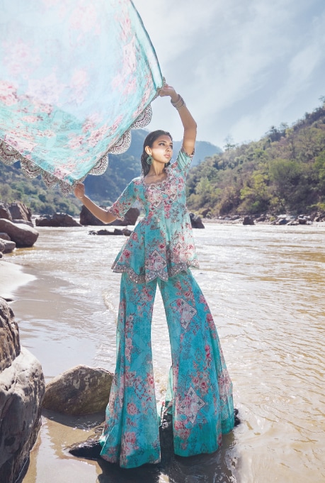 Ridhima Bhasin Sharara Set