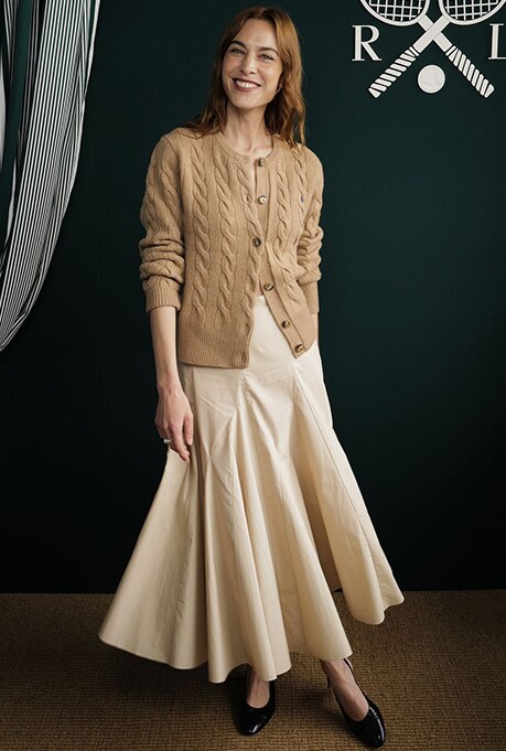 Alexa Chung at Wimbledon