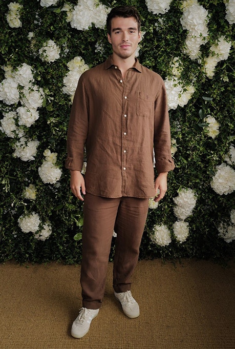 Corey Mylchreest at Wimbledon