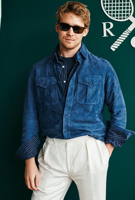 Joe Alwyn at Wimbledon