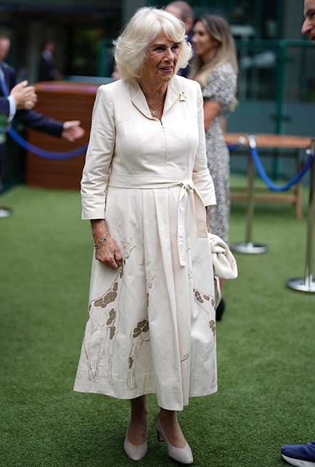 Queen Camilla at Wimbledon