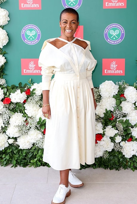 Adjoa Andoh at Wimbledon