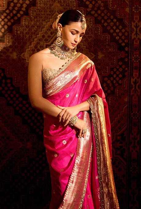 Alia Bhatt in Manish Malhotra