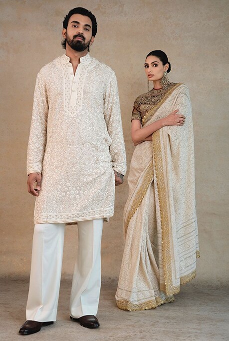 Athiya Shetty and KL Rahul in Abu Jani Sandeep Khosla
