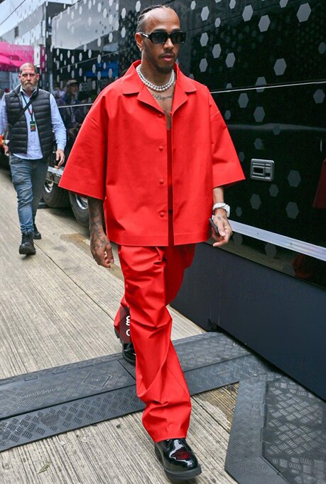 Jacquemus Fall 2024, British Grand Prix - Lewis Hamilton