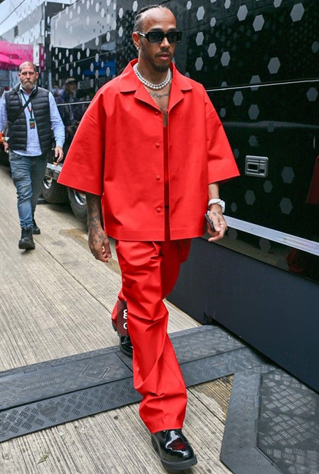 Jacquemus Fall 2024, British Grand Prix - Lewis Hamilton