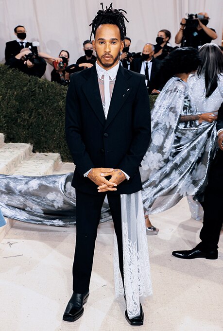 Kenneth Nicholson, Met Gala, 2021 - Lewis Hamilton

