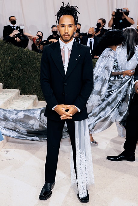 Kenneth Nicholson, Met Gala, 2021 - Lewis Hamilton