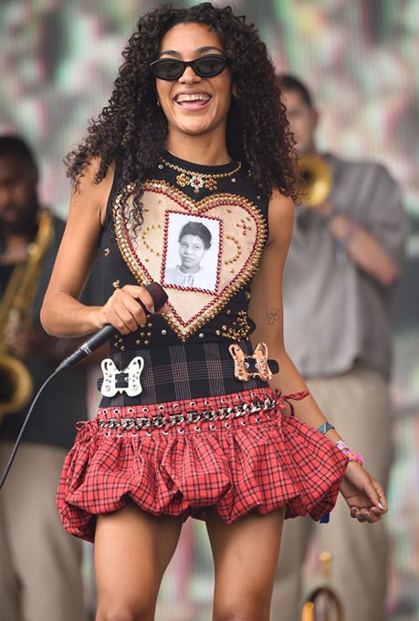 Olivia Dean at Glastonbury 2024