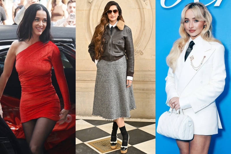 Celebrities at Paris Fashion Week