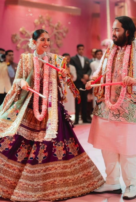 Raas Garba Night - Radhika Merchant & Anant Ambani