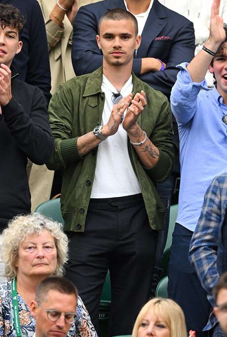 Romeo Beckham at Wimbledon