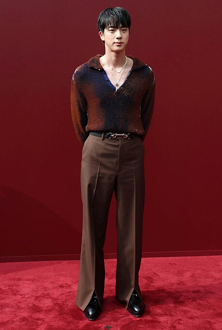 Jin at Milan Fashion Week