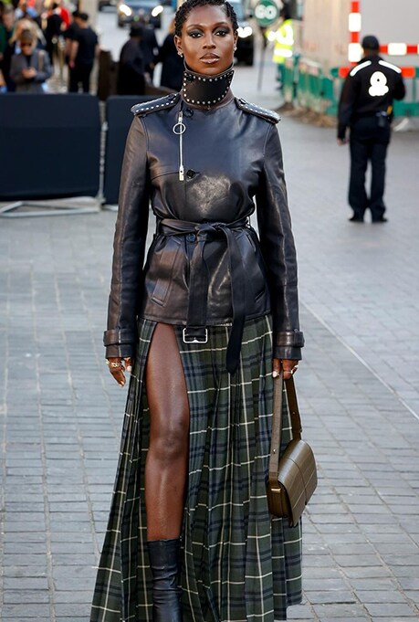 Jodie Turner-Smith at London Fashion Week