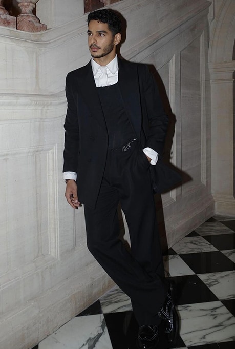 Ishan khatter in a Suit