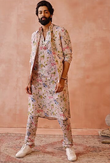 Diwali Oufit Ideas | Floral Kurta
