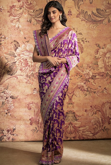 Banarasi Saree Draping