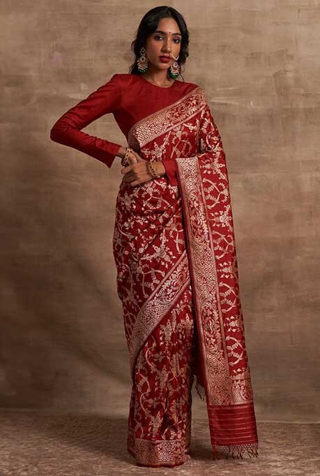 Saree Draping Style - Banarasi Drape