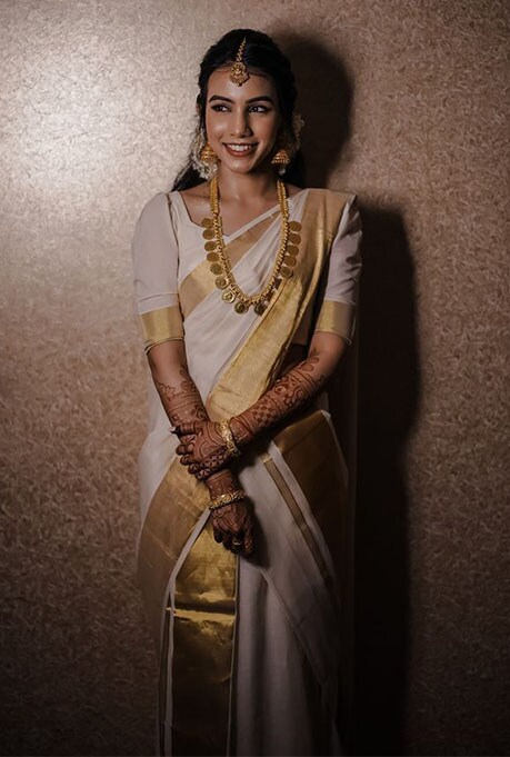 Saree Draping Style - Mundun Neriyathum Drape