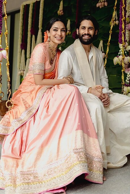 Sobhita Dhulipala and Naga Chaintanya Engagement