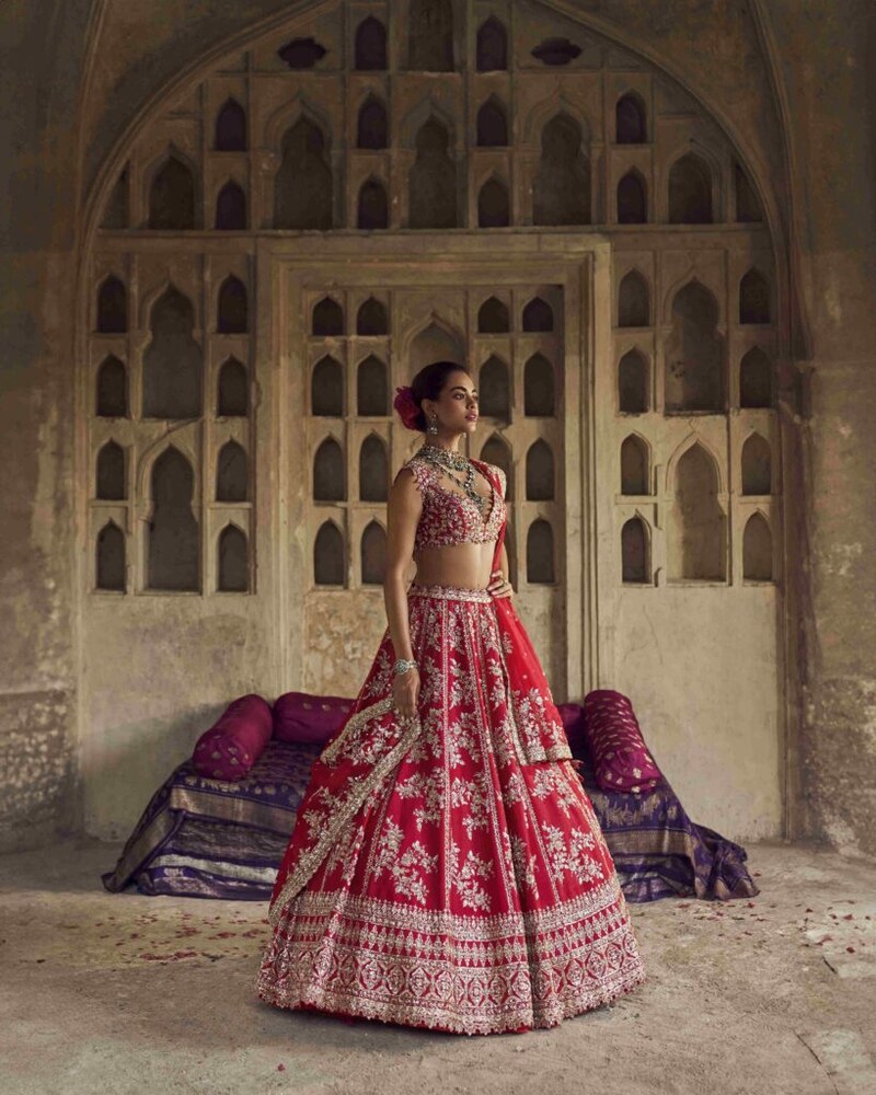 Anushree Reddy bridal lehenega