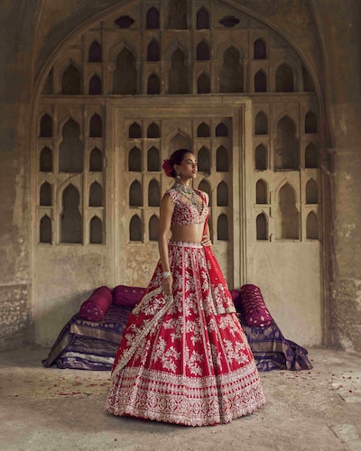 Anushree Reddy bridal lehenega