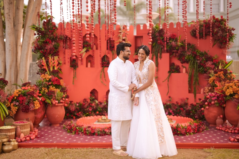 PV Sindhu wedding haldi ceremony