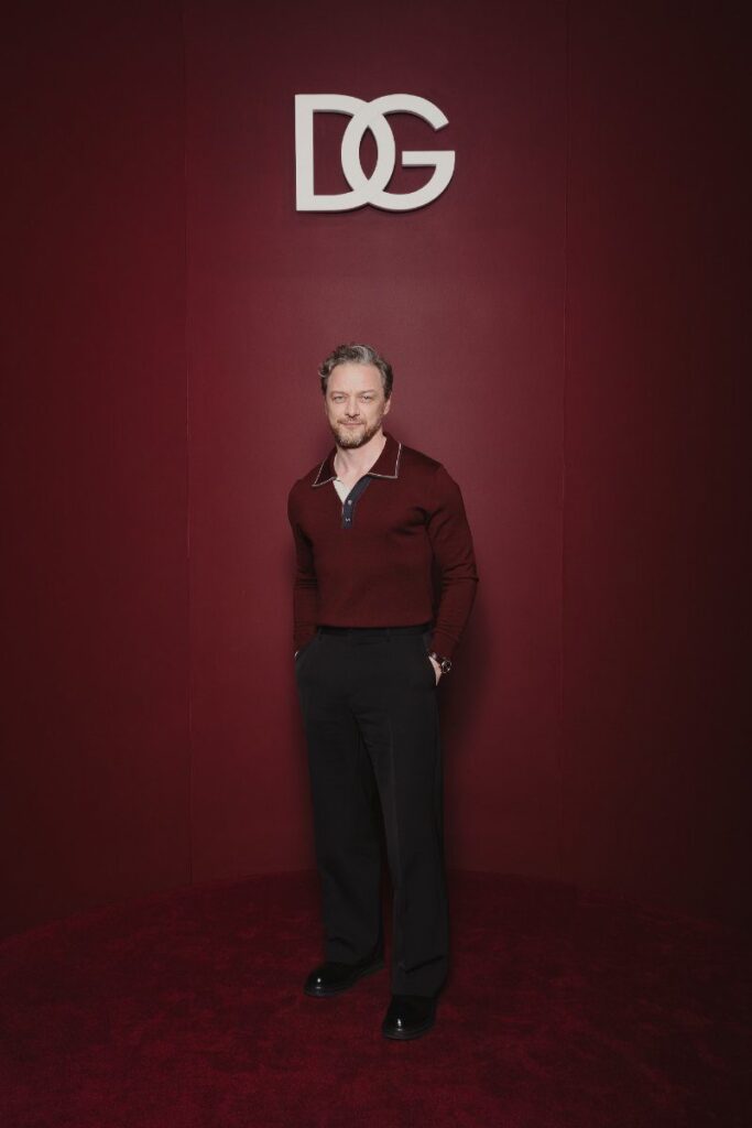 James McAvoy at Paris Fashion Week Men's A/W 2025 