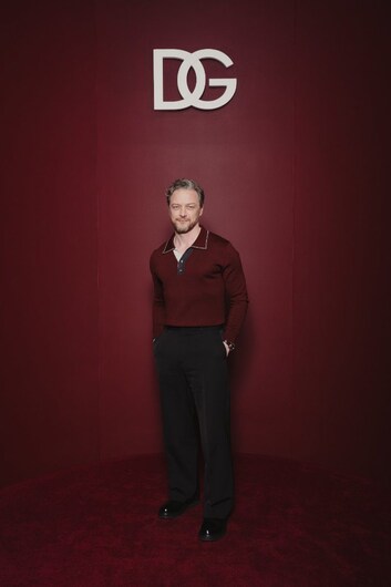 James McAvoy at Paris Fashion Week Men's A/W 2025