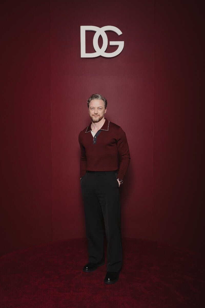 James McAvoy at Paris Fashion Week Men's A/W 2025