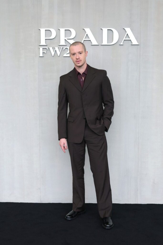 Joseph Quinn at Paris Fashion Week Men's A/W 2025 