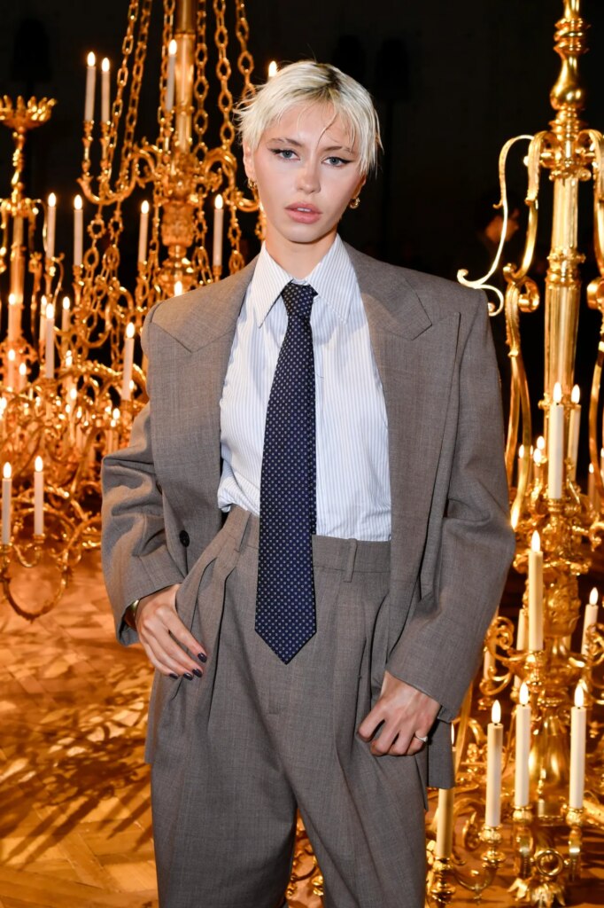 Iris Law at Paris Fashion Week Men's A/W 2025 