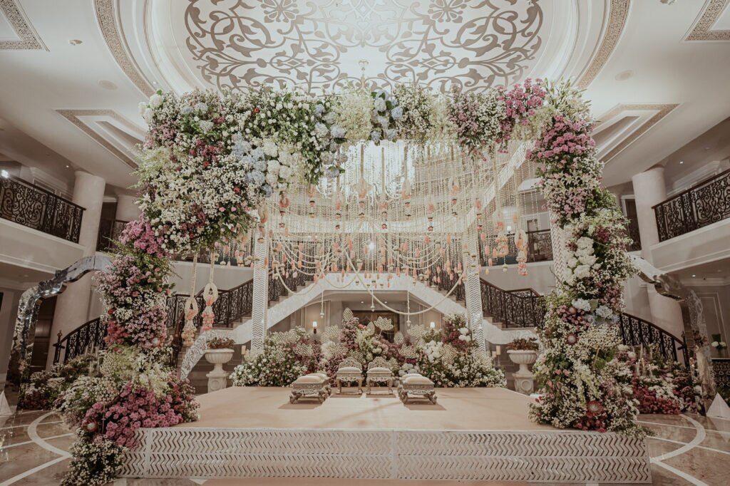 PV Sindhu wedding mandap