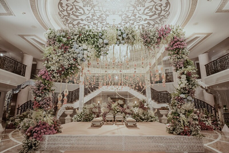 PV Sindhu wedding mandap