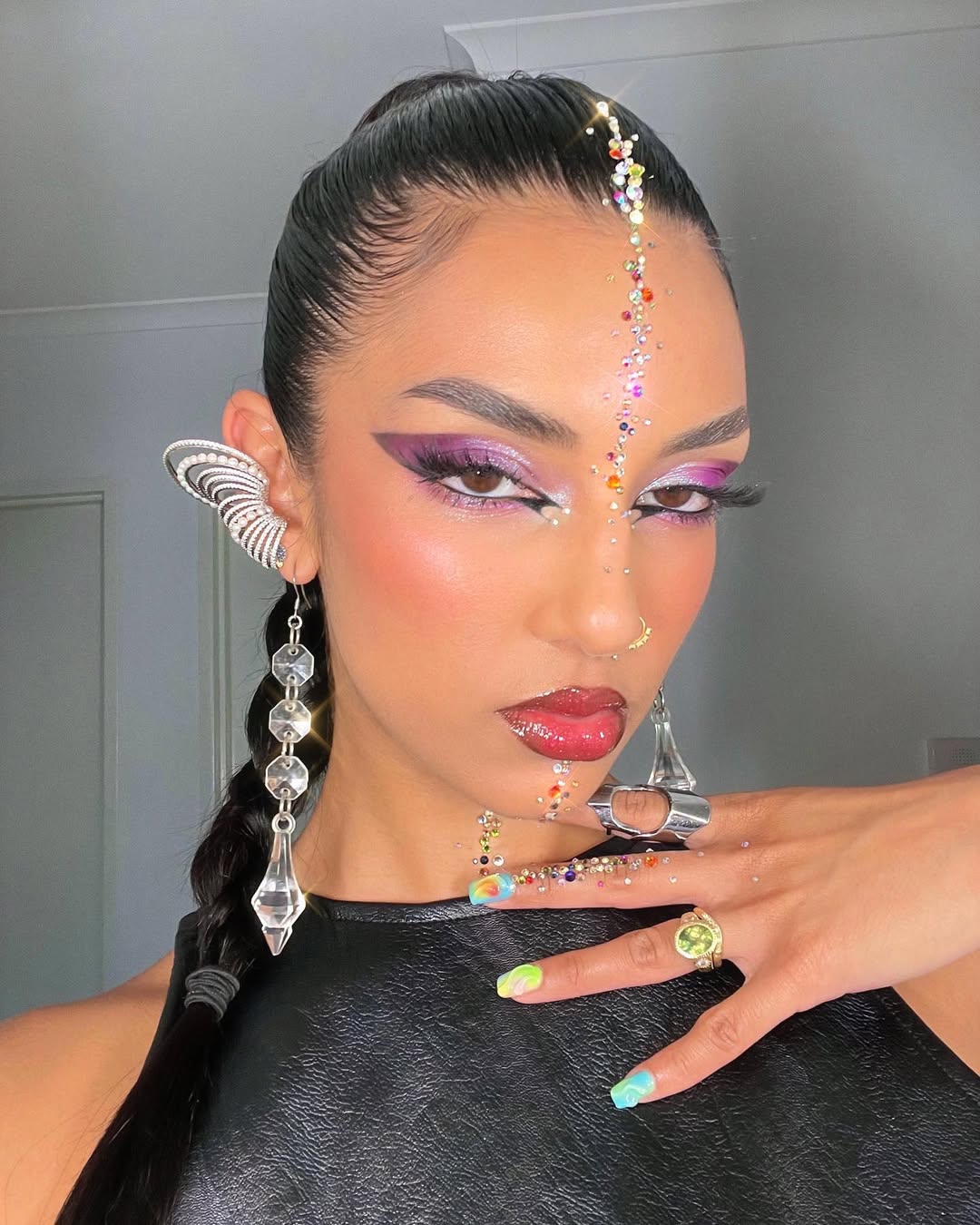 Y3K Beauty: Futuristic Makeup