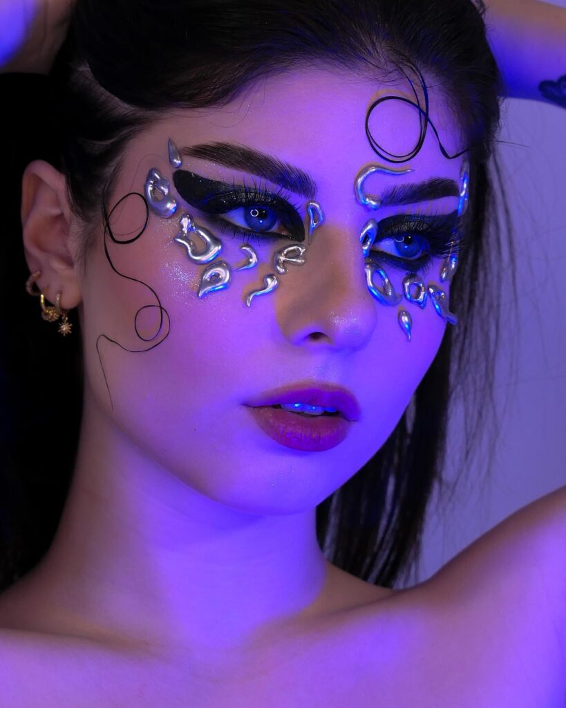 Y3K Beauty: Futuristic Makeup