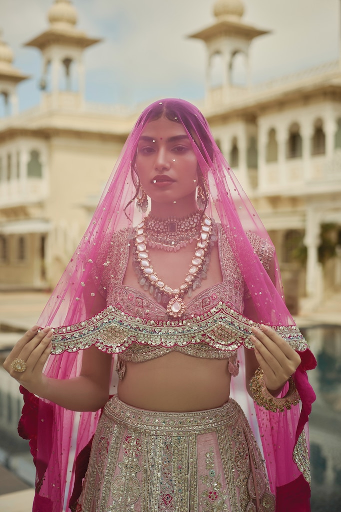 Bridal polki jewellery