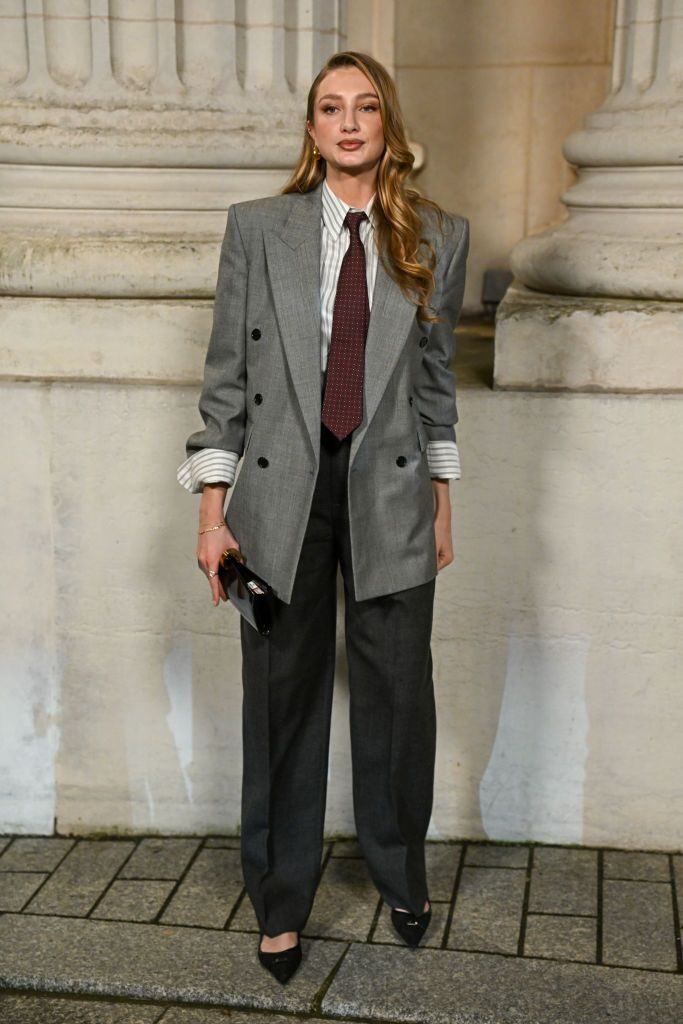 Mathilde Pinault at Paris Fashion Week Men's A/W 2025 