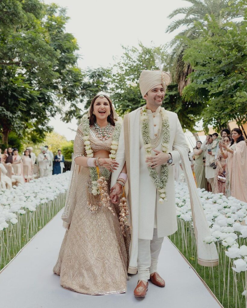 Parineeti Chopra and Raghav Chadha wedding image